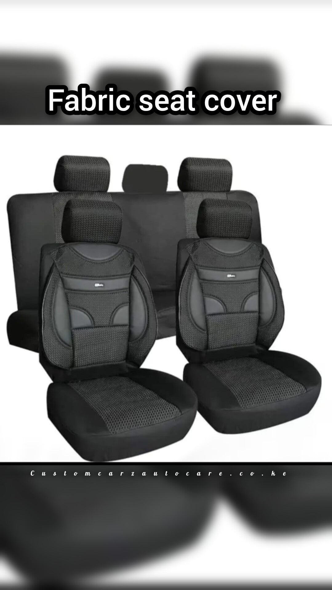 Fabric Seat Cover (5-Seater)